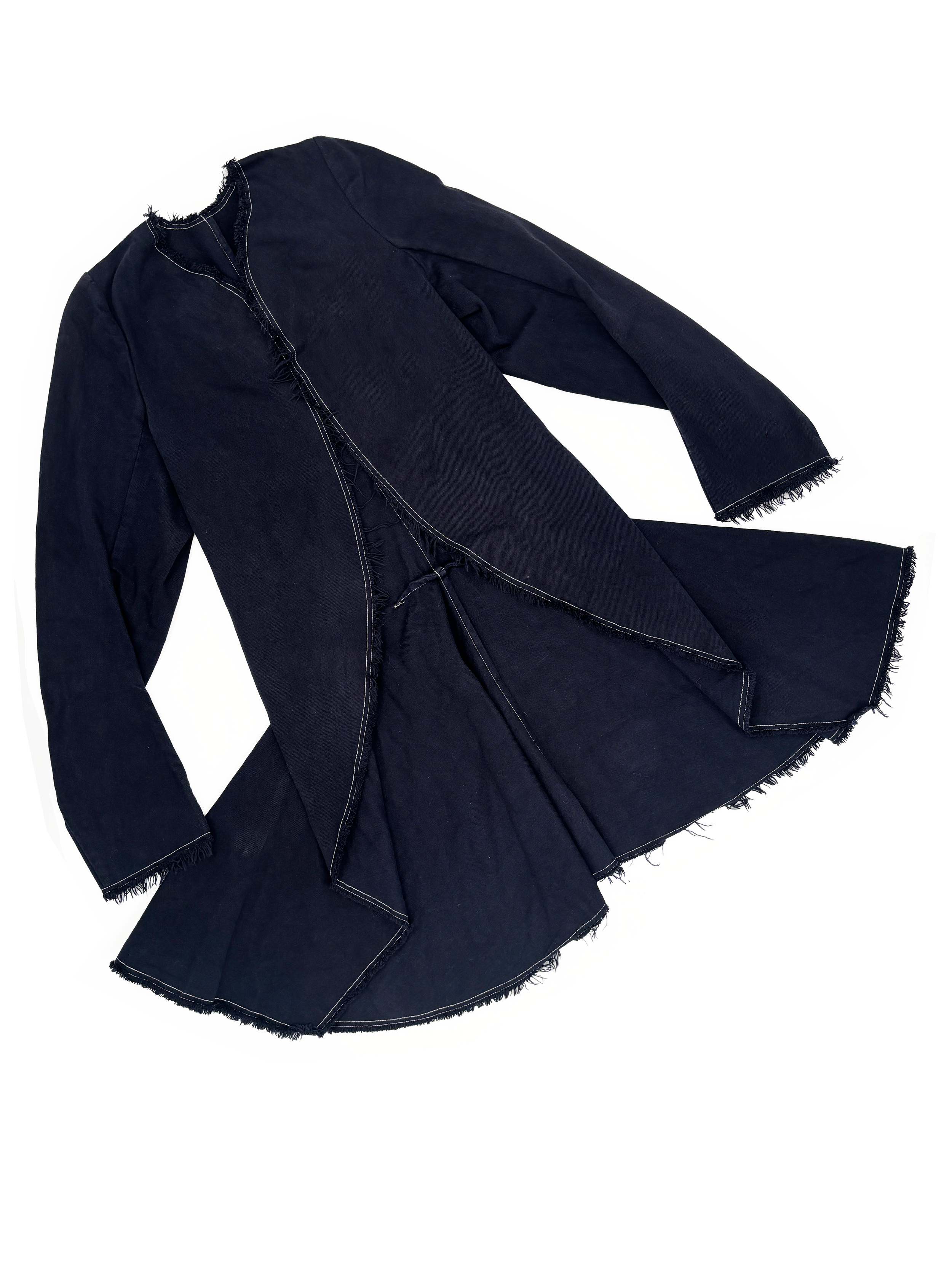 Comme des Garcons S/S 2004 raw edge coat