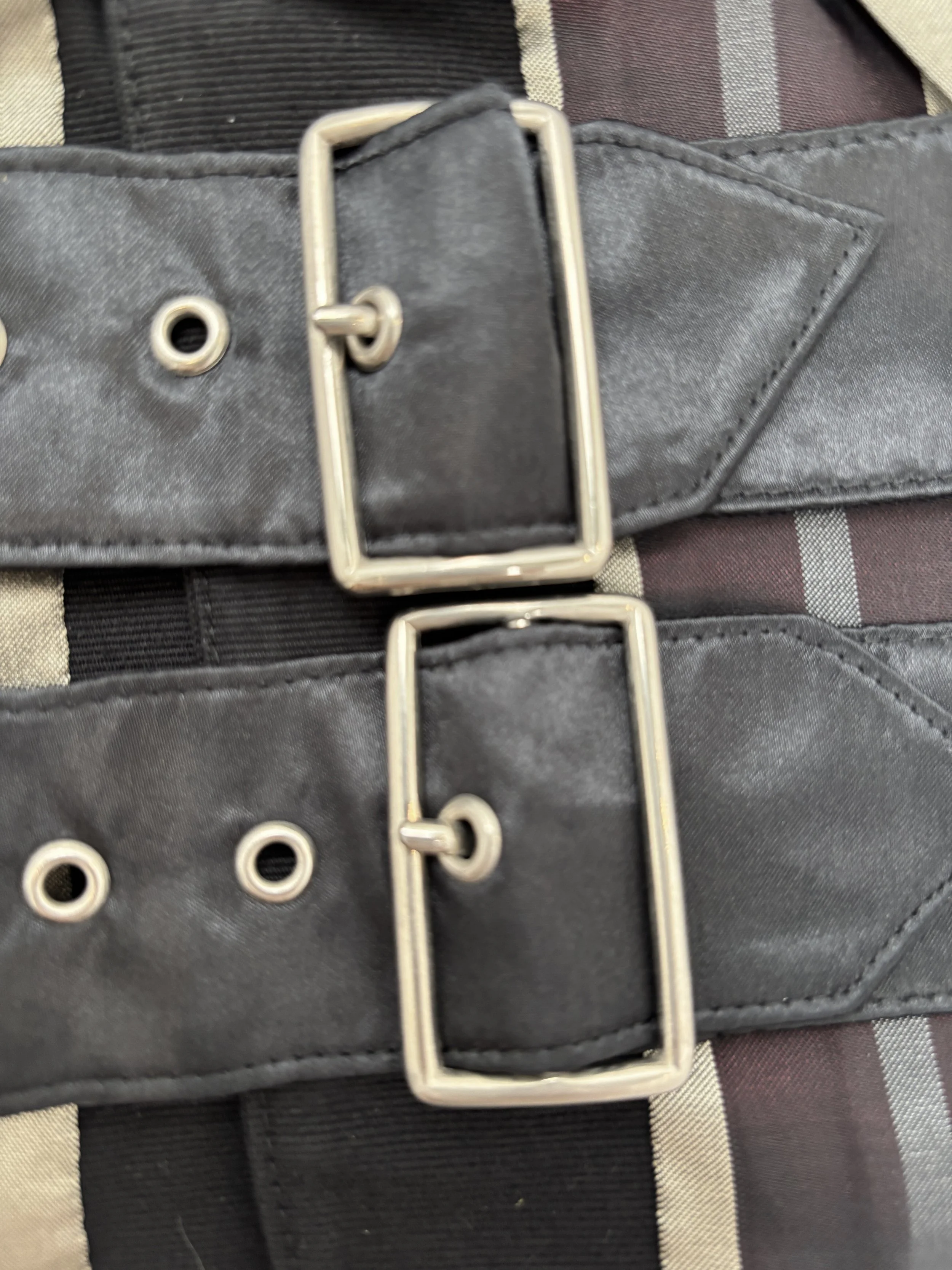 jean paul gaultier spring summer 1993 buckle strap bondage vest vintage