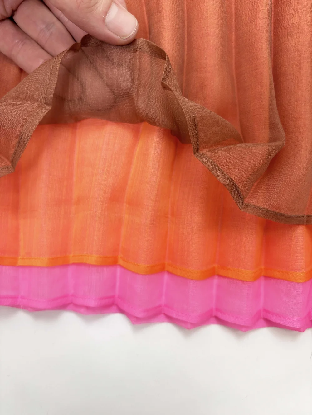 Issey Miyake F/W 2000 layered pleated skirt — JAMES VELORIA