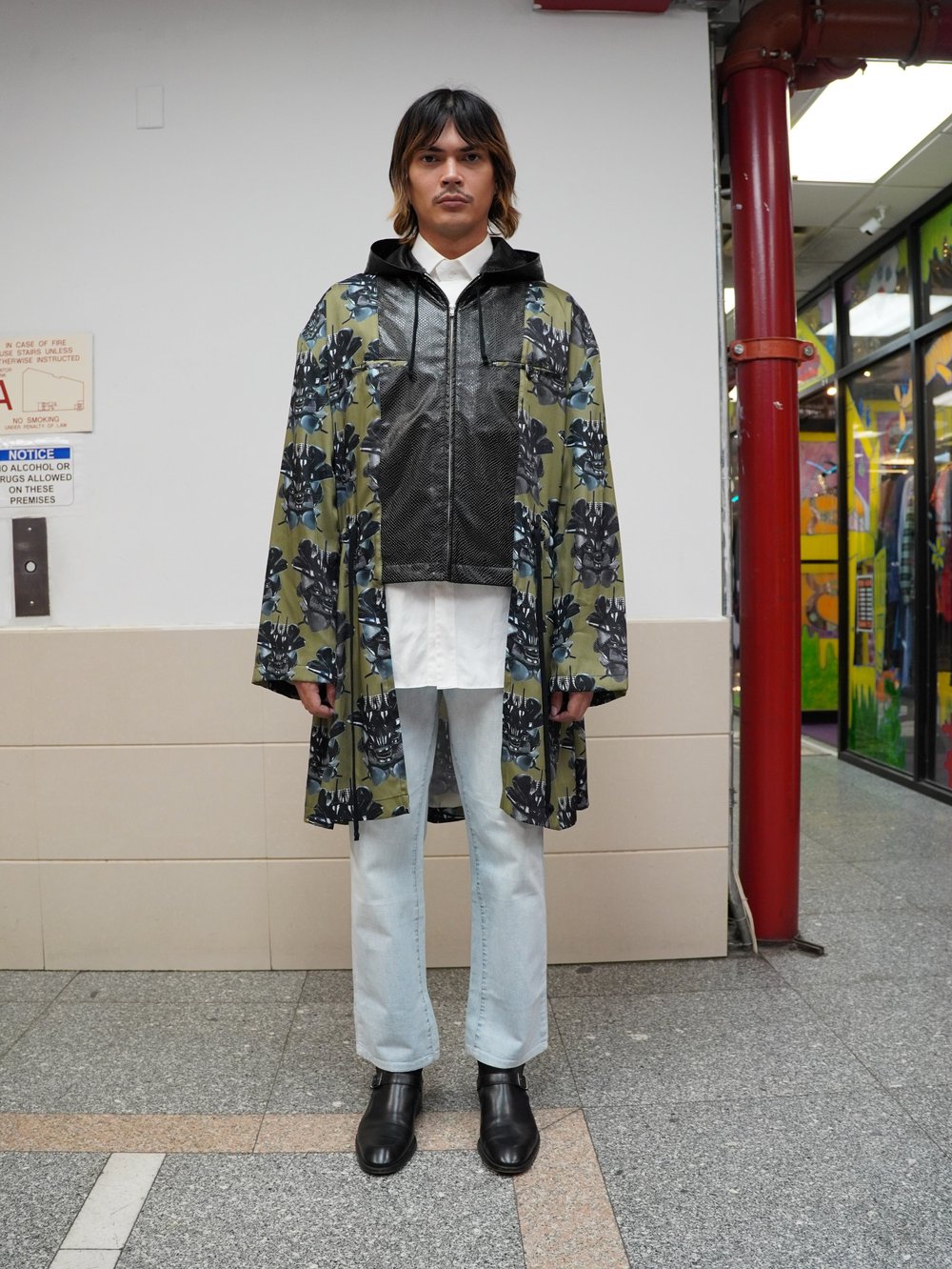 Comme des Garcons Homme Plus F/W 2021 layered coat — JAMES VELORIA