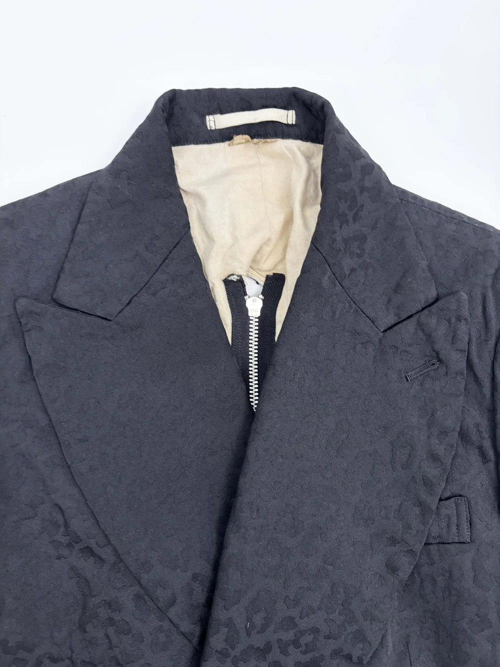 Comme des Garcons Homme Plus F/W 2014 leopard print coat — JAMES