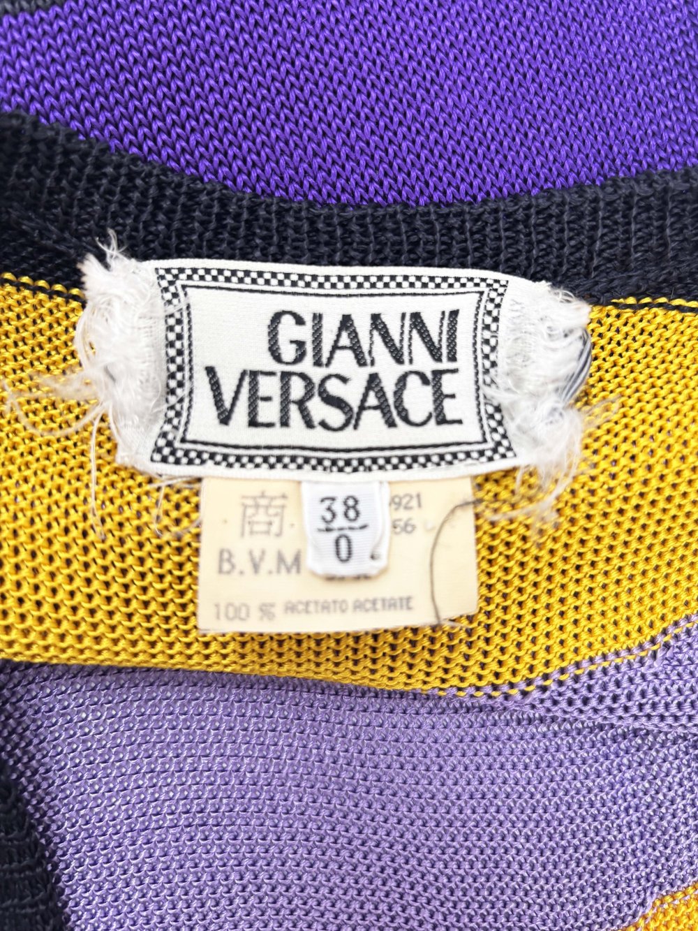 トップス gianni versace Y Gianni Versace 90s knit dress — JAMES VELORIA