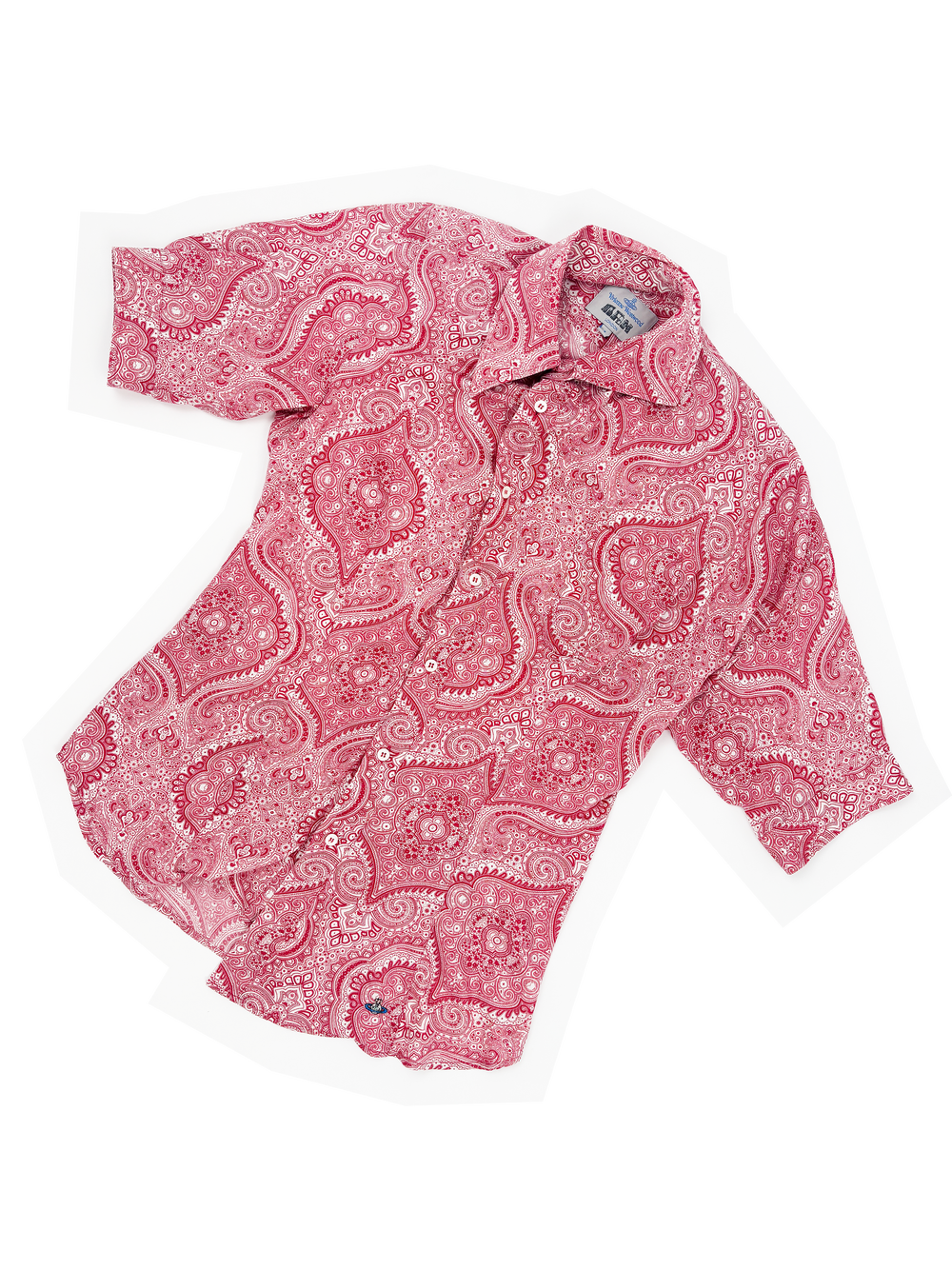 Vivienne Westwood MAN S/S 2009 twisted paisley shirt — JAMES VELORIA
