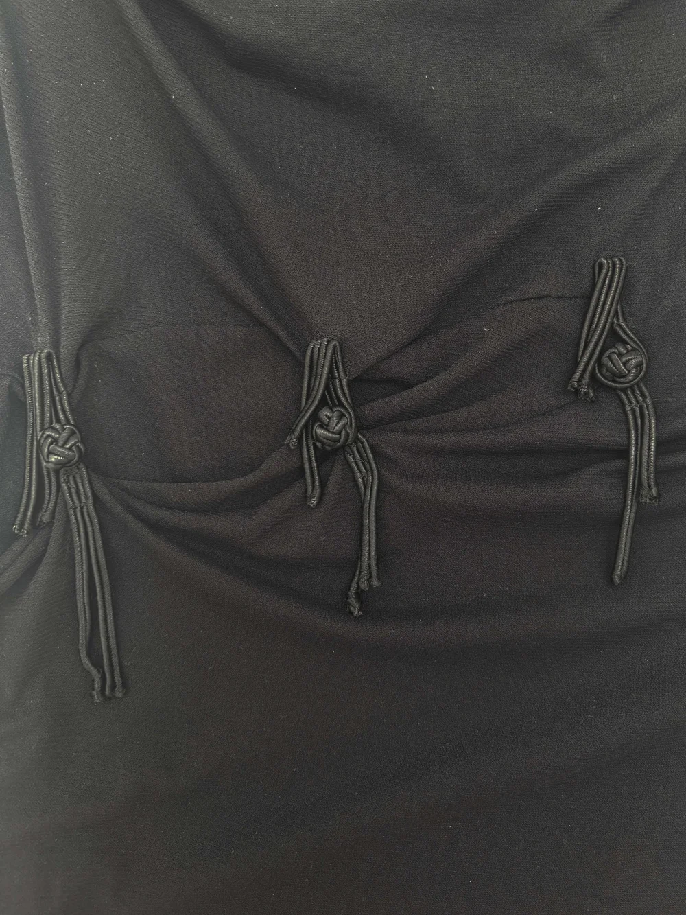 90s archive Yohji Yamamoto ワンピース Yohji Yamamoto 90s frog closure dress — JAMES VELORIA