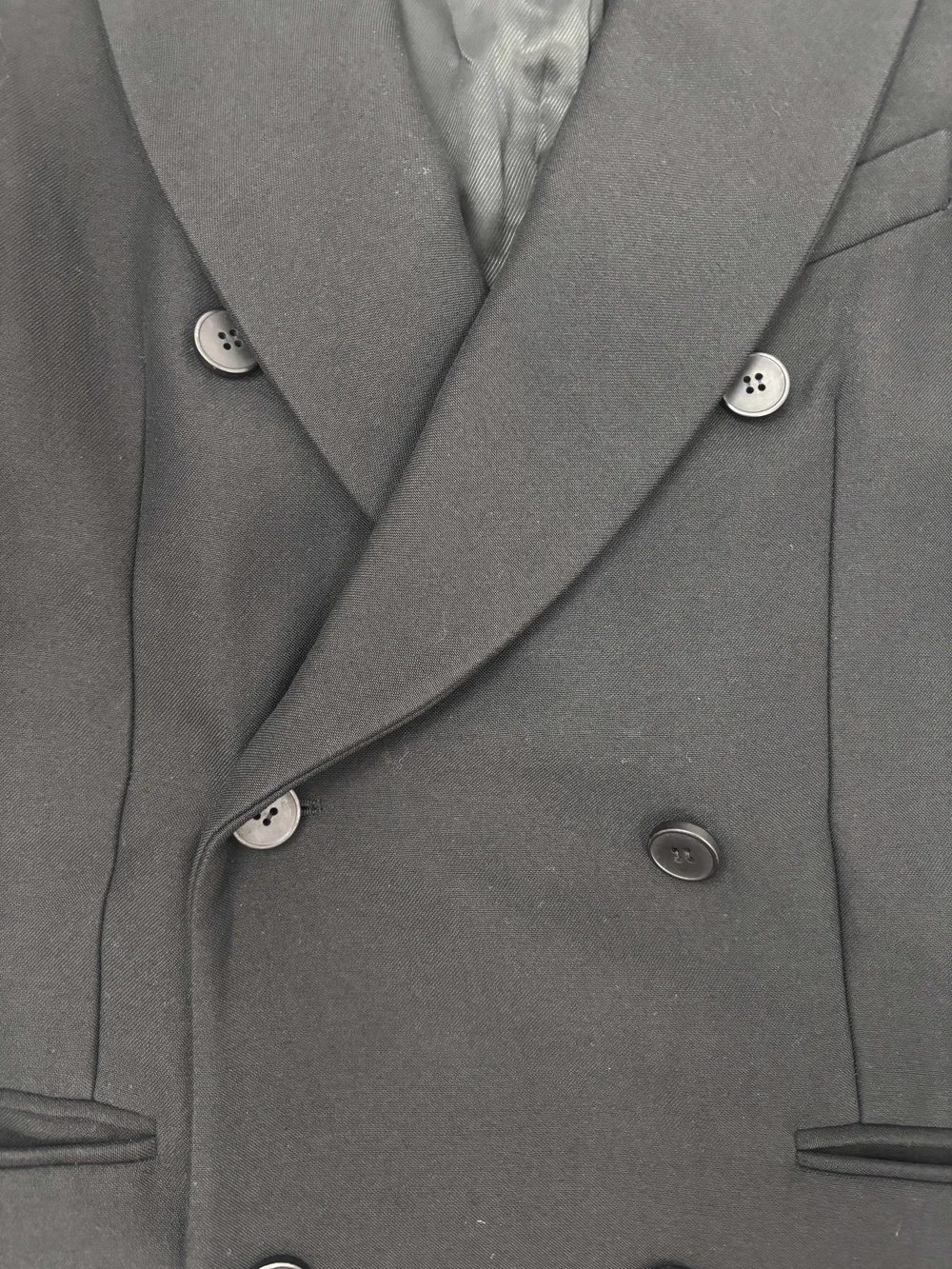 Balenciaga F/W 2003 double breasted coat — JAMES VELORIA