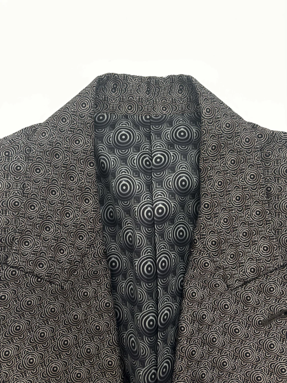 Jean Paul Gaultier Homme F/W 1996 orb pattern blazer — JAMES VELORIA