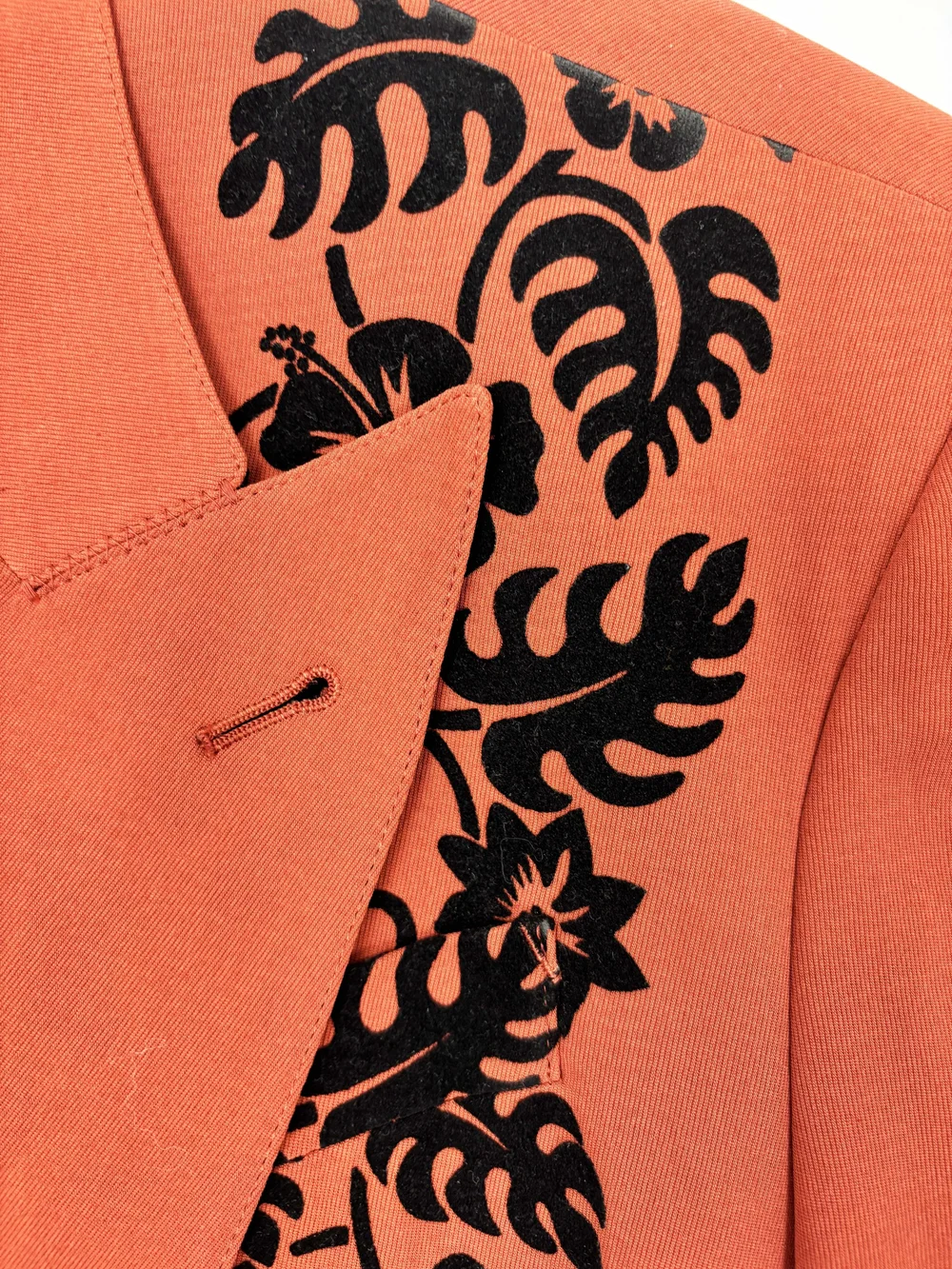 Jan Paul GAULTIER 40 オレンジ レザー シングルジャケット Jan Paul