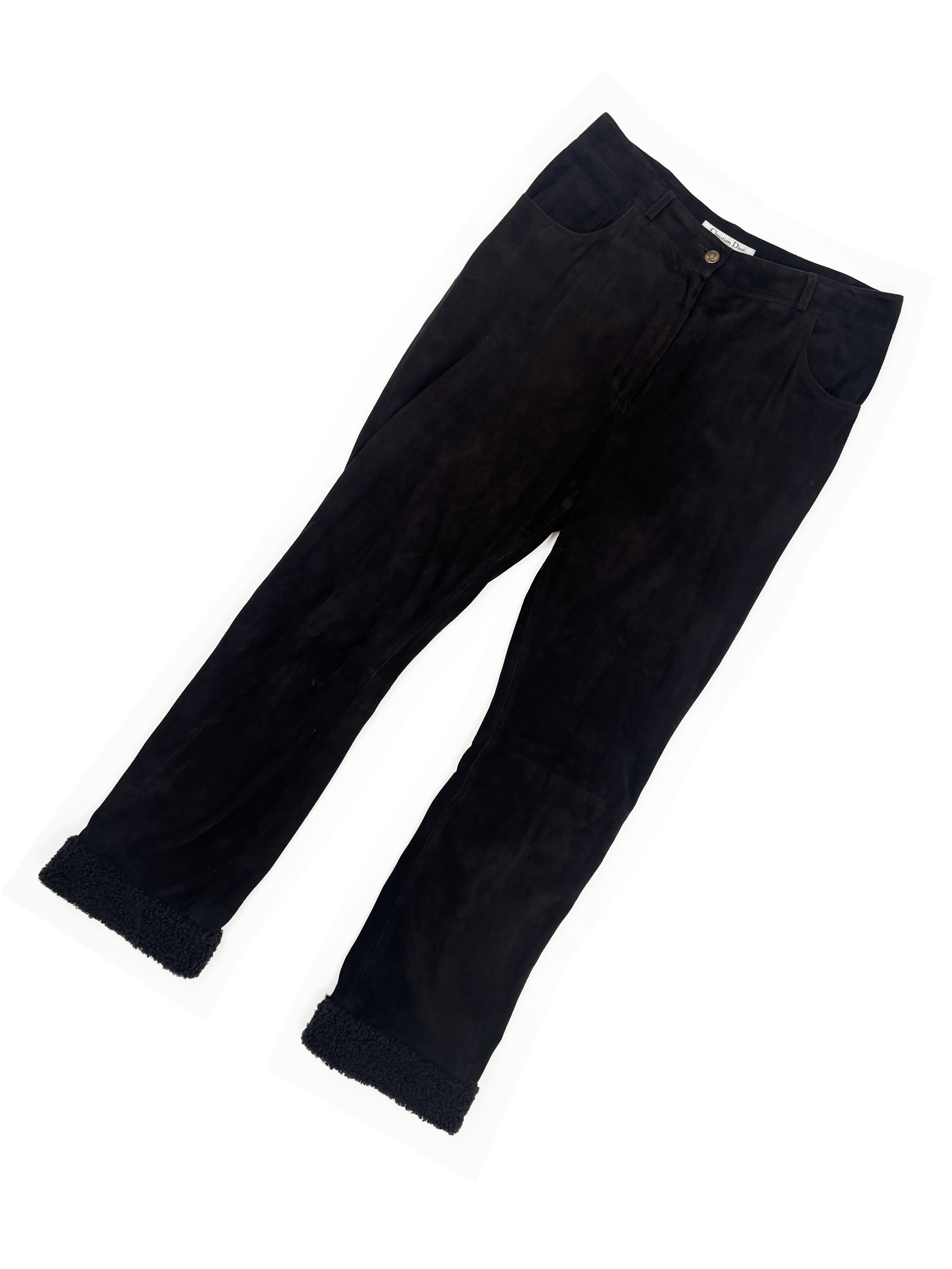 Christian Dior Boutique F/W 2000 shearling pants