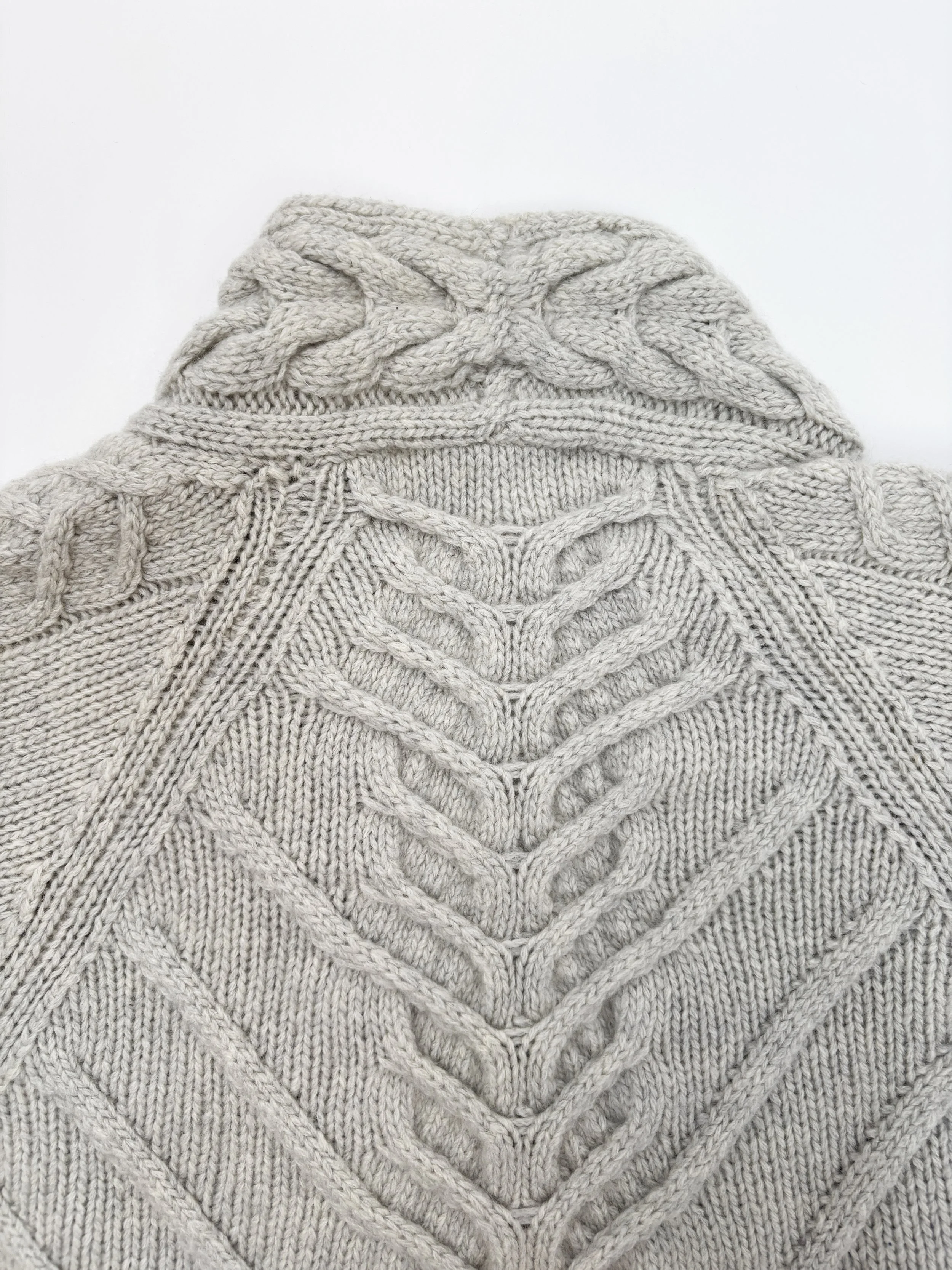 delphine wilson spine cardigan cashmere vintage