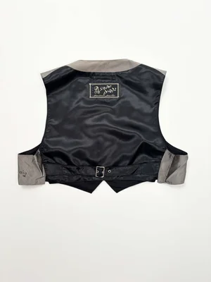 トップス archive GAULTIER FEMME belted gilet vest archive GAULTIER FEMME belted gilet vest