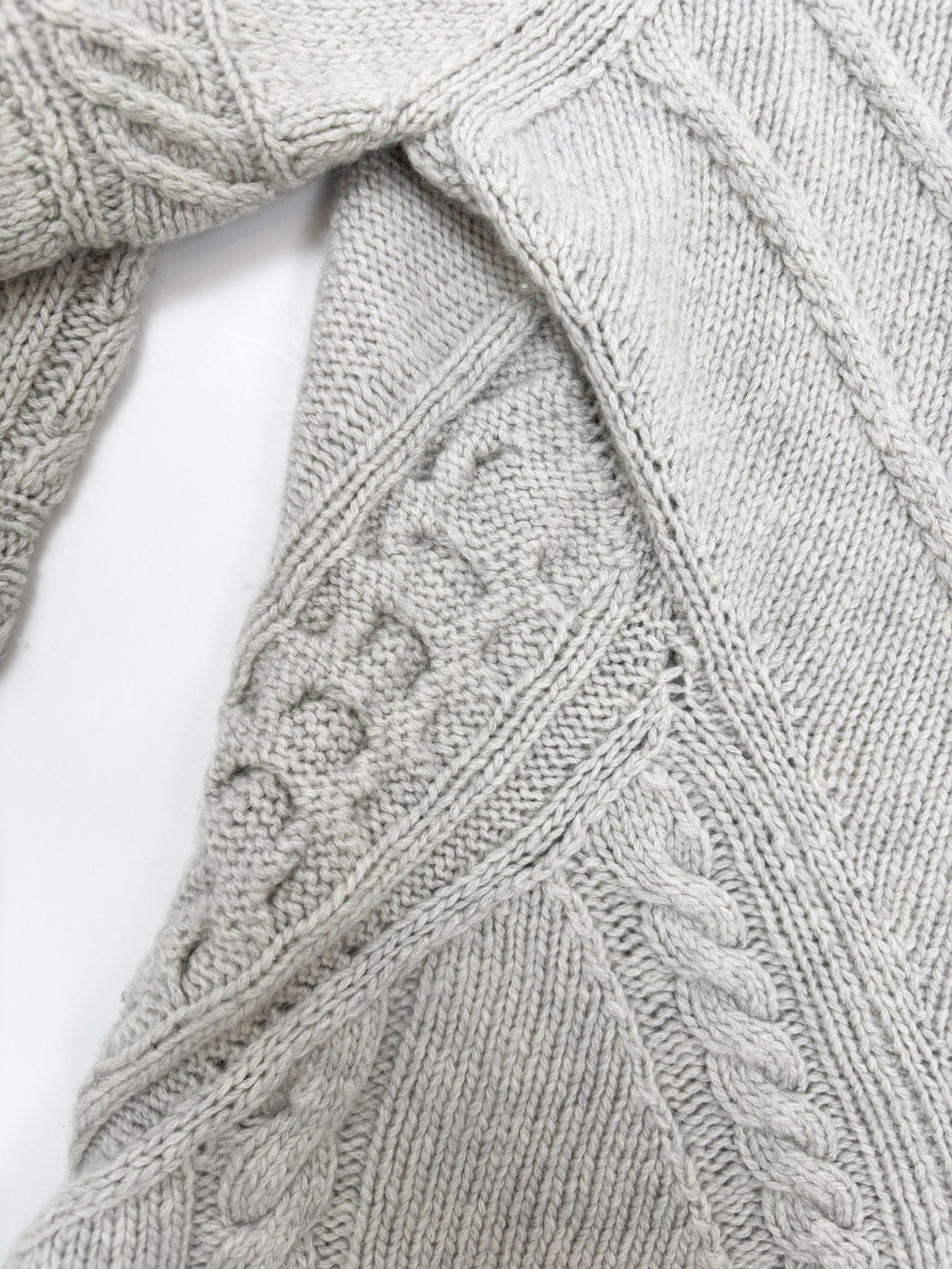 delphine wilson spine cardigan cashmere vintage