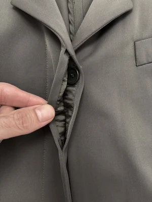 Helmut Lang 90s elbow cutout jacket — JAMES VELORIA