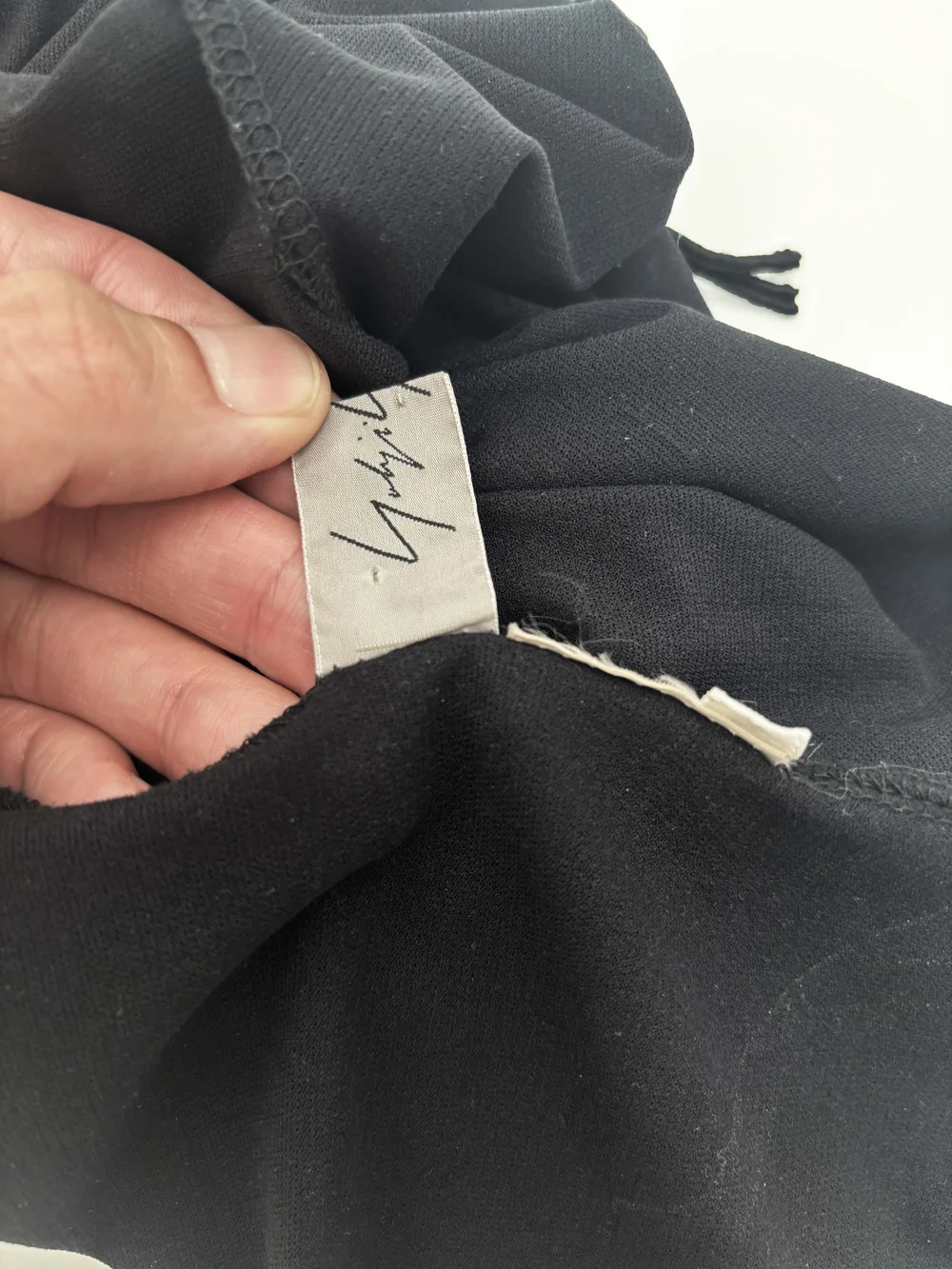 Yohji Yamamoto 90s frog closure dress — JAMES VELORIA