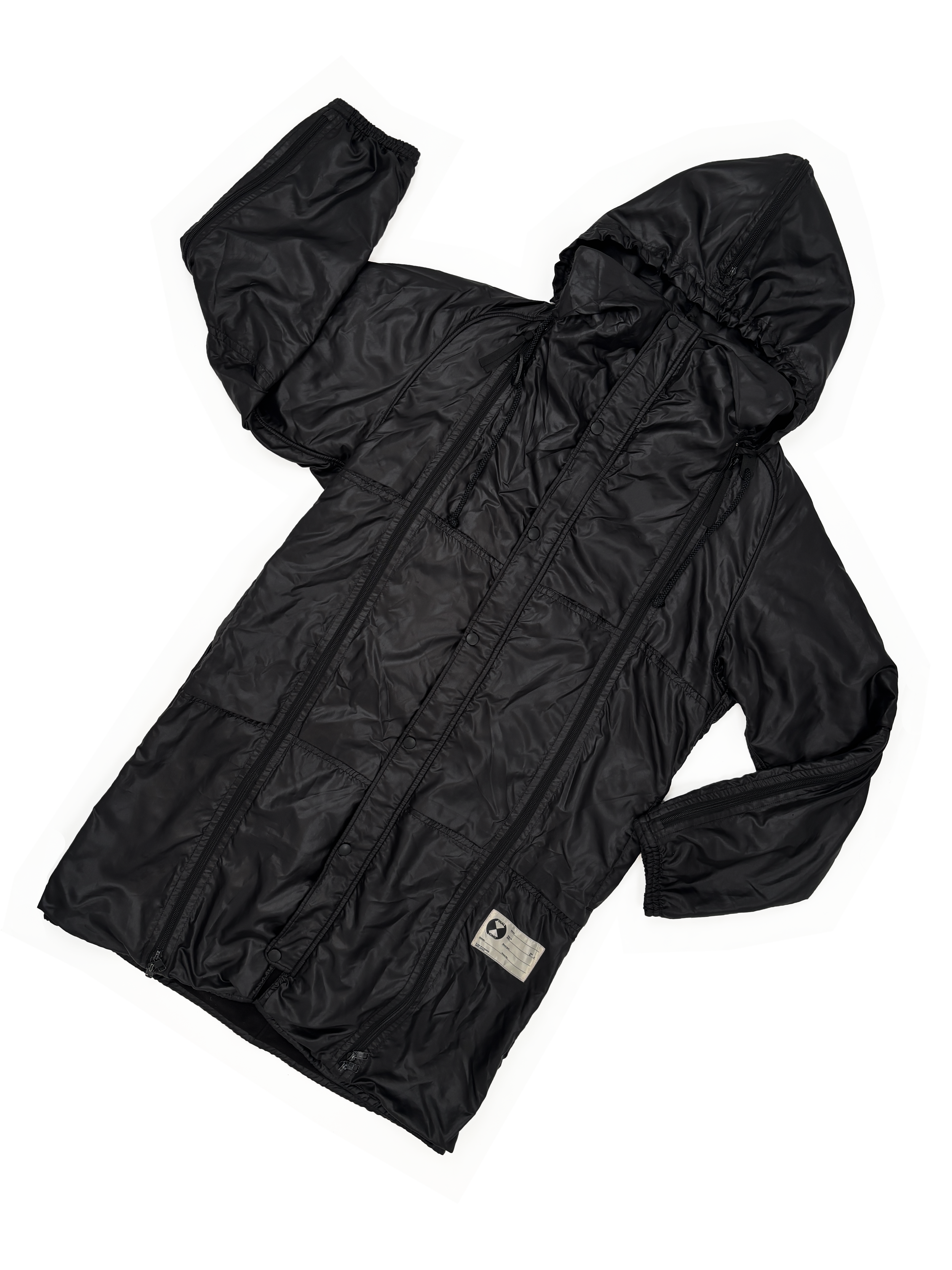 Final Home vertical zipper pocket coat