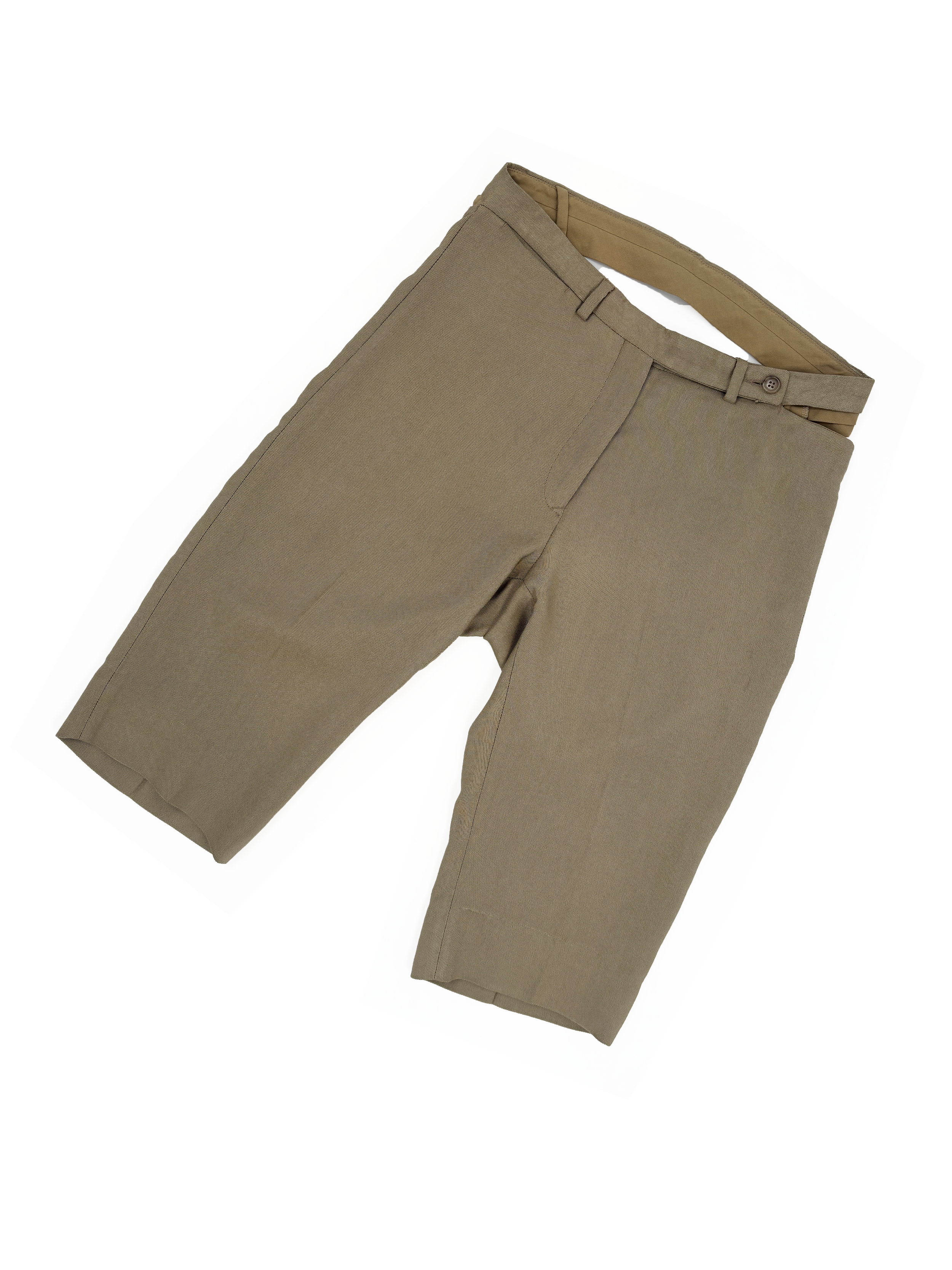 Maison Martin Margiela S/S 2007 cutout waistband shorts