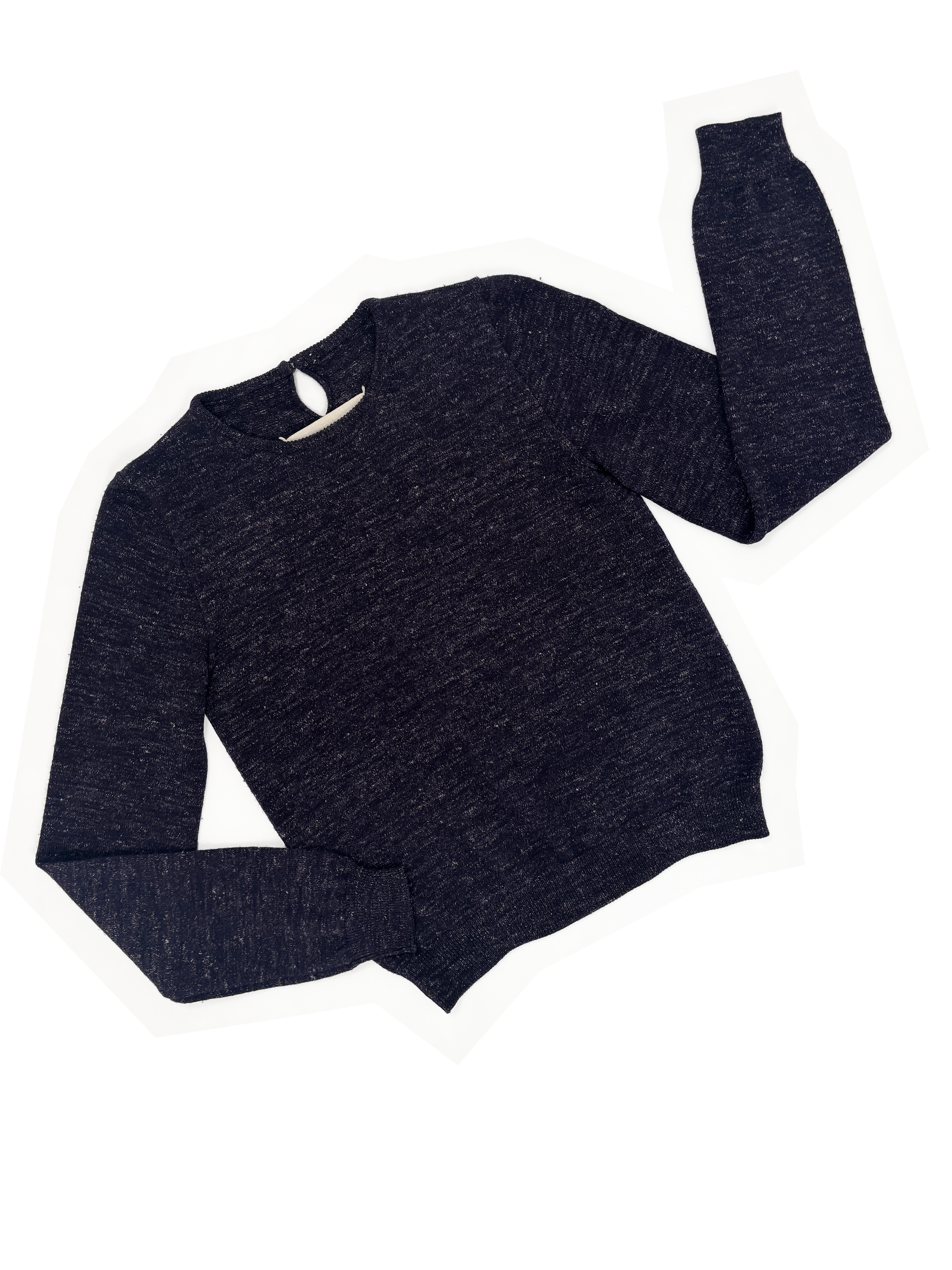 Maison Martin Margiela 90s purple mottled sweater
