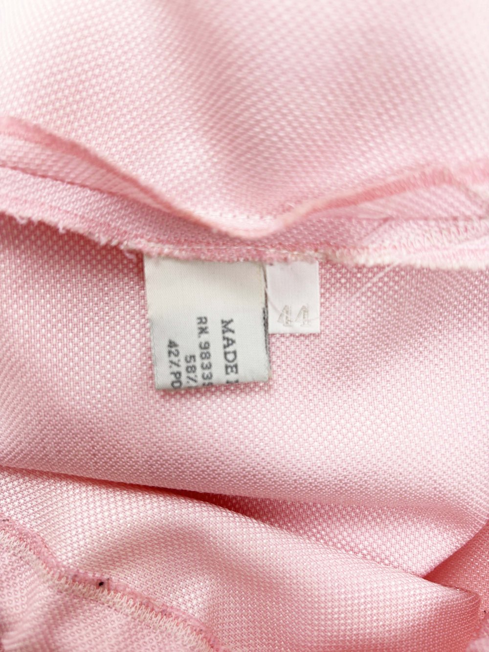 Miu Miu S/S 2000 pink cutout hip skirt — JAMES VELORIA