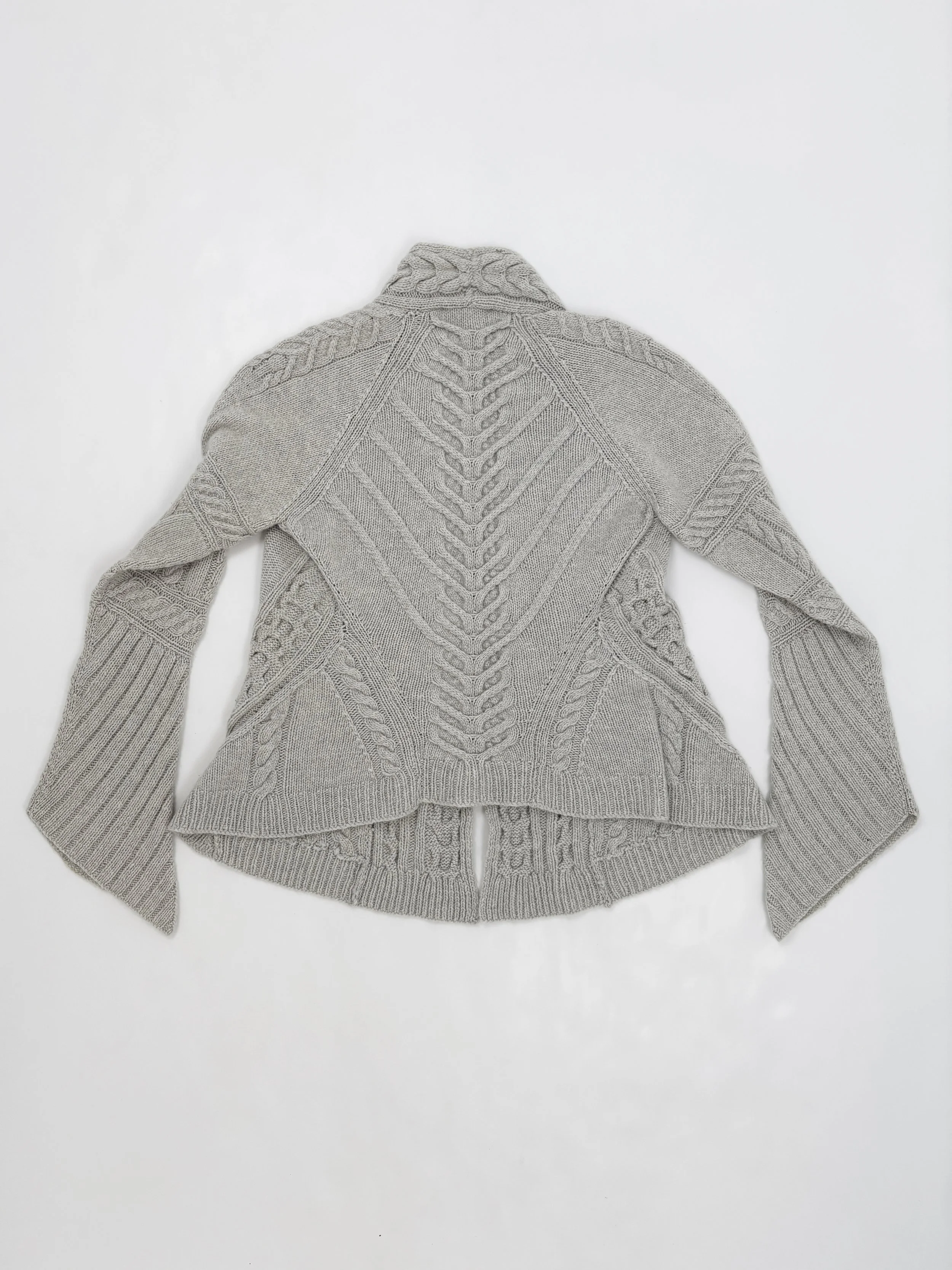 delphine wilson spine cardigan cashmere vintage