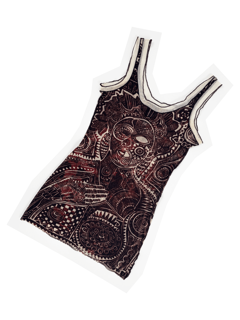 ヴィンテージ Jaen Paul GAULTIER メッシュタンクトップ jean-paul-gaultier-90s-