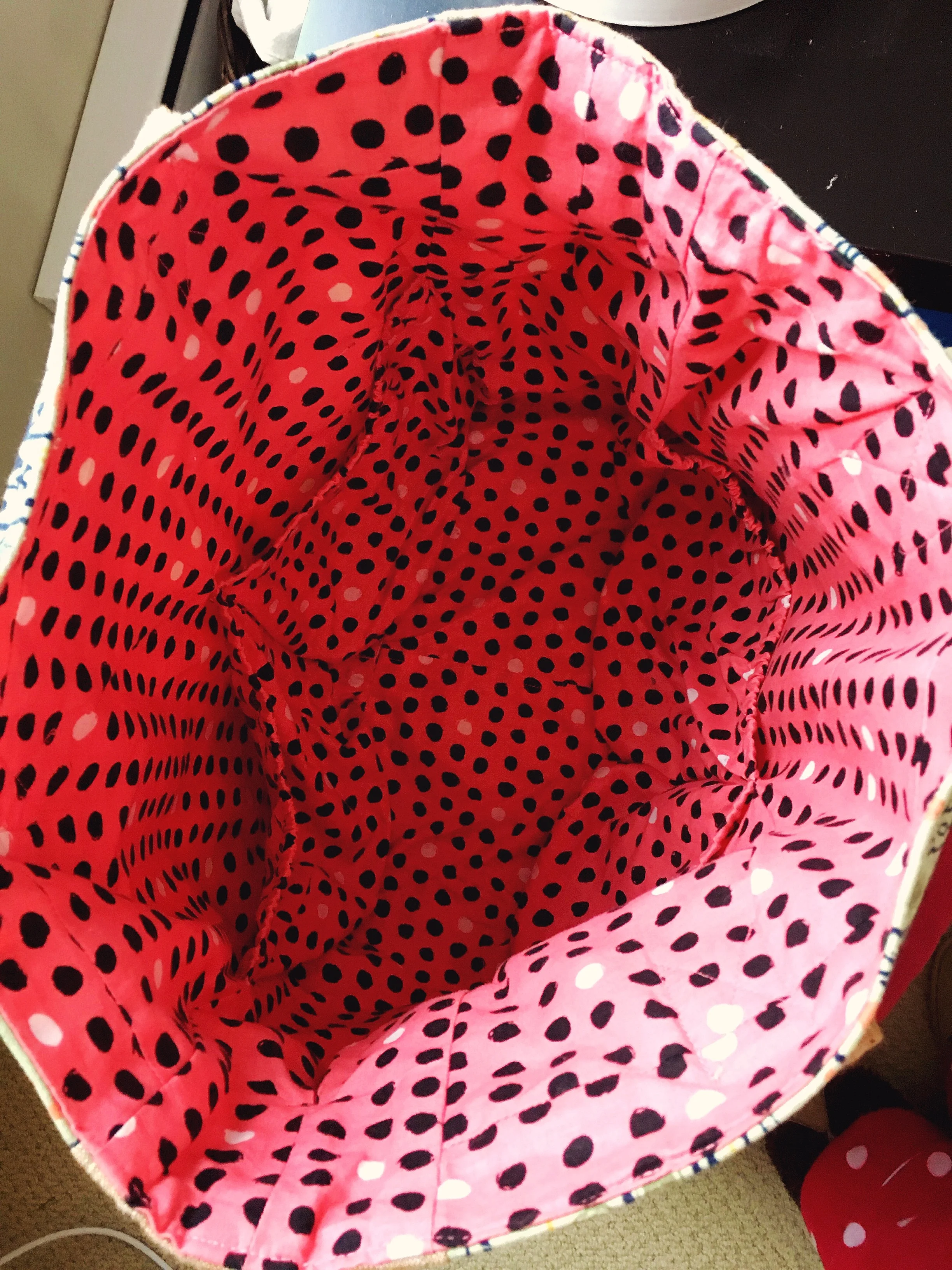 Like the inside of a watermelon! Although....if I cut open a watermelon and it had this many seeds I probably wouldn't even bother trying to eat it.....