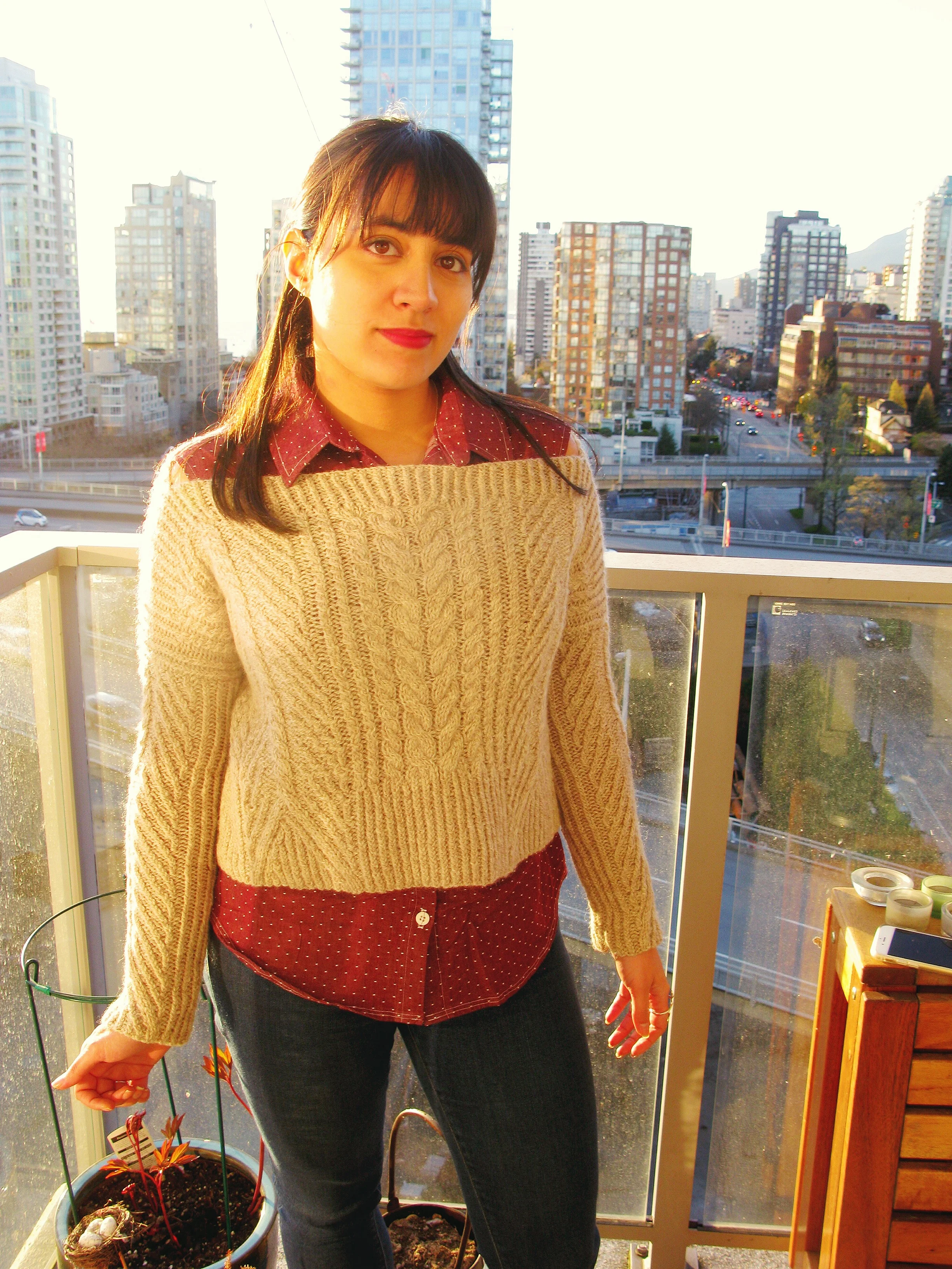 :D 'what's that shirt you're wearing under the sweater' I hear you cry? Don't worry! It'll be featured in a followup post!