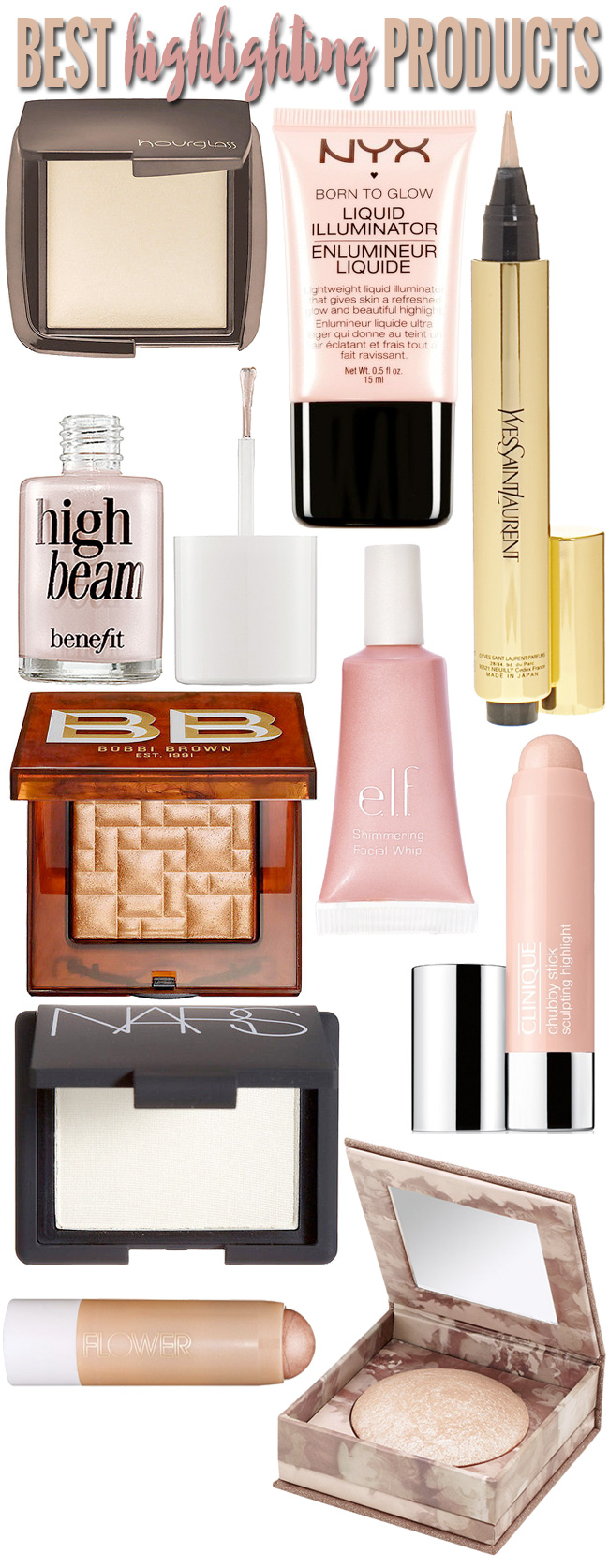 blande kold kapitel Top 10 Best Highlighting Makeup Products. — Beautiful Makeup Search