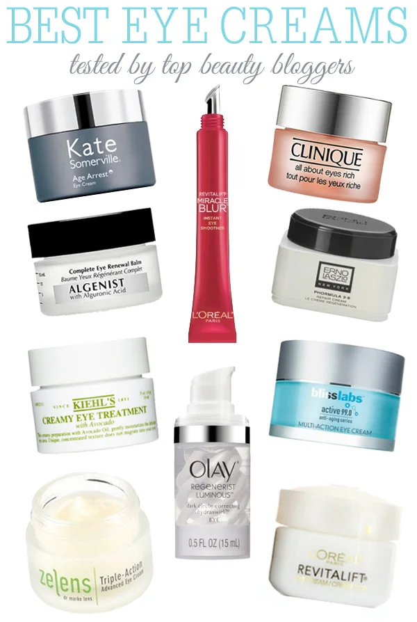 The best eye creams tested by top beauty bloggers