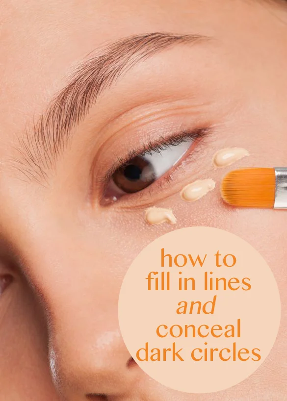 This one product fills in lines AND conceals dark circles!
