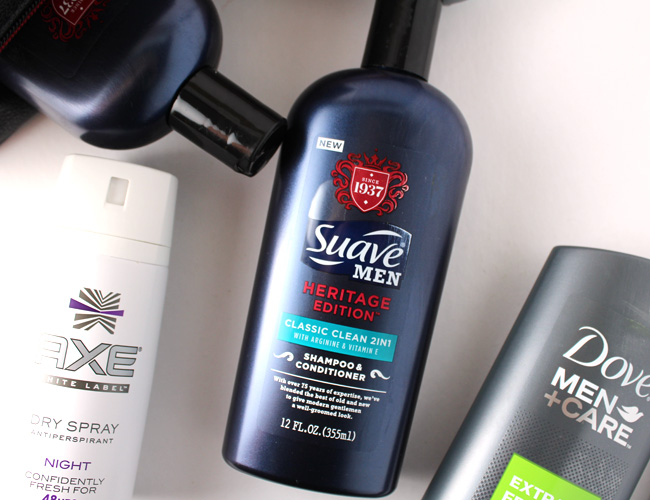 Husband Approved Grooming Product: Suave Heritage Shampoo + Conditioner
