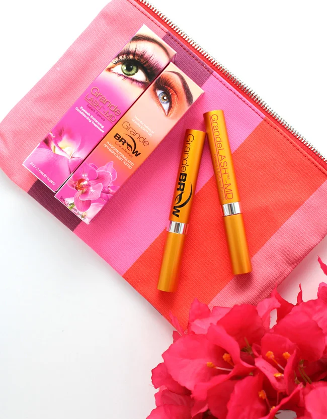 Big Lashes + Bold Brows with GrandeLASH-MD and GrandeBROW
