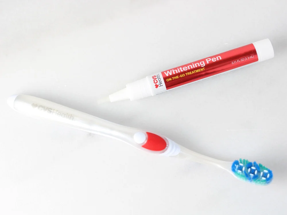 CVS Health Whitening Pen and Toothbrush