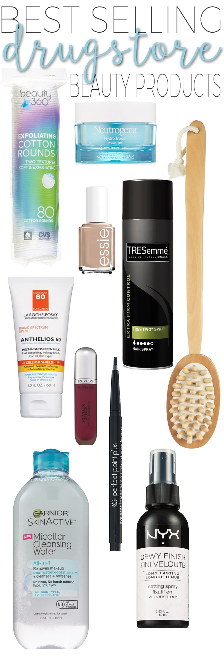 Best Selling Drugstore Beauty Products