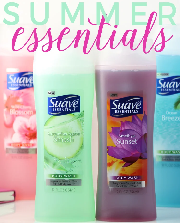Refreshing Essentials for Summer from Suave.