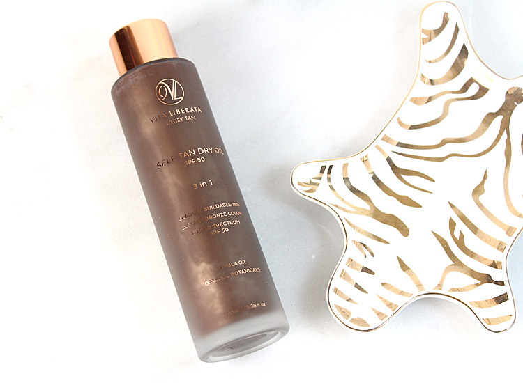 Vita Liberata Self Tan Dry Oil SPF 50.