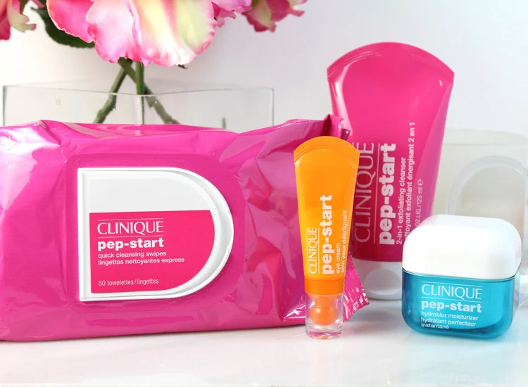 Clinique Pep-Start Skincare Collection.