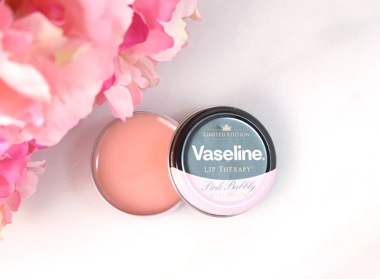 Currently Obsessed: Vaseline Lip Therapy in Pink Bubbly + Sweepstakes.