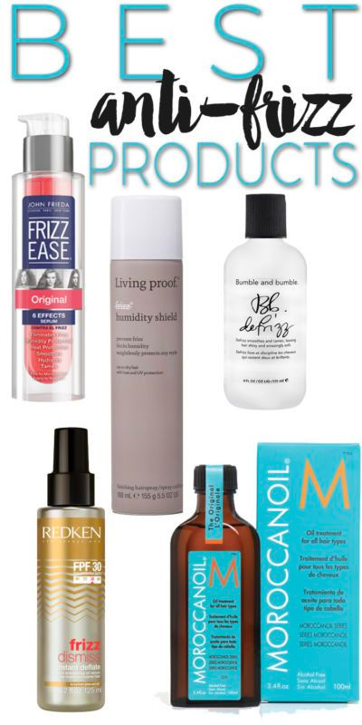 Best Anti-frizz Products.