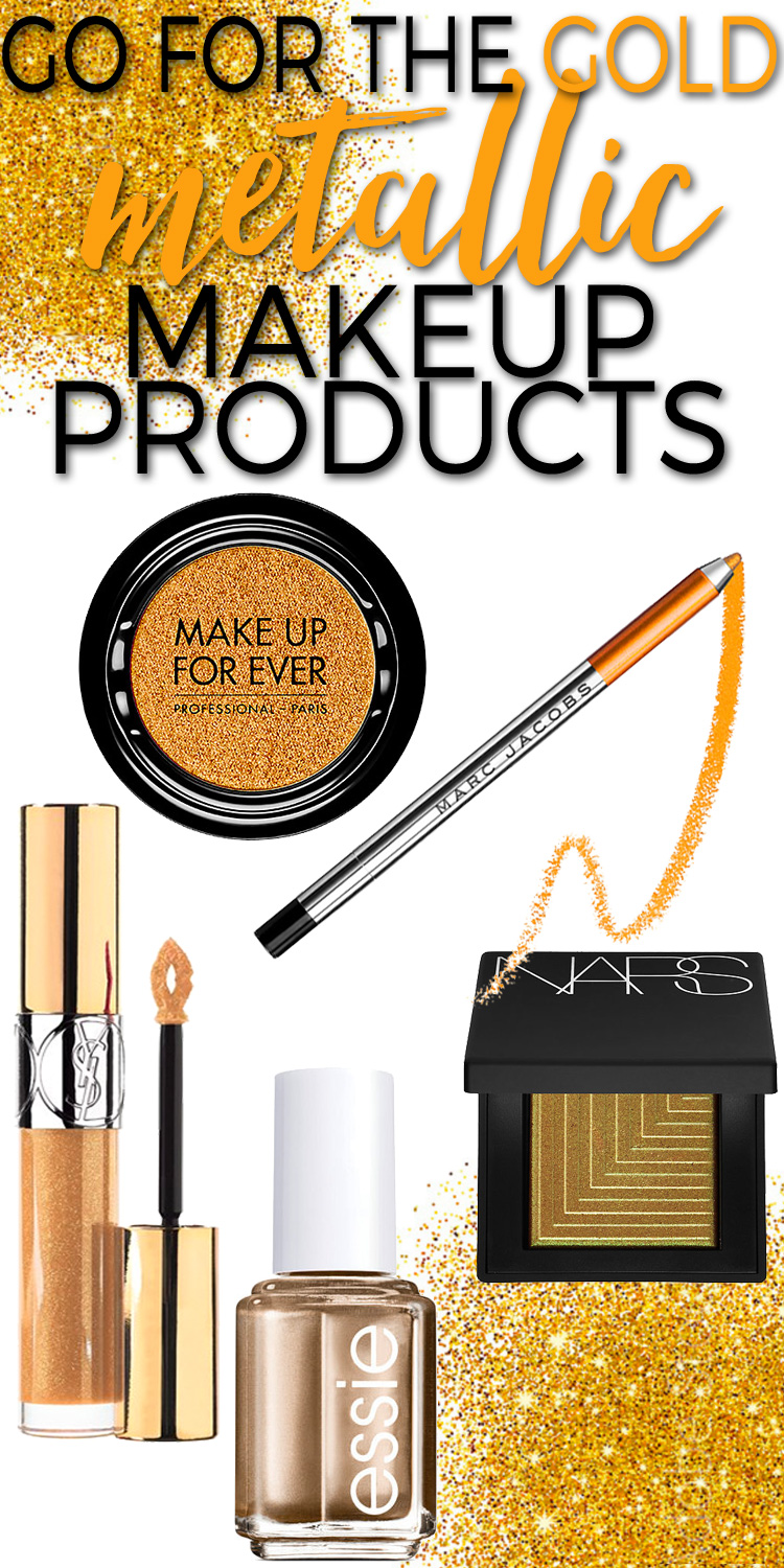 Go for the Gold: Top Trending Gold Makeup.