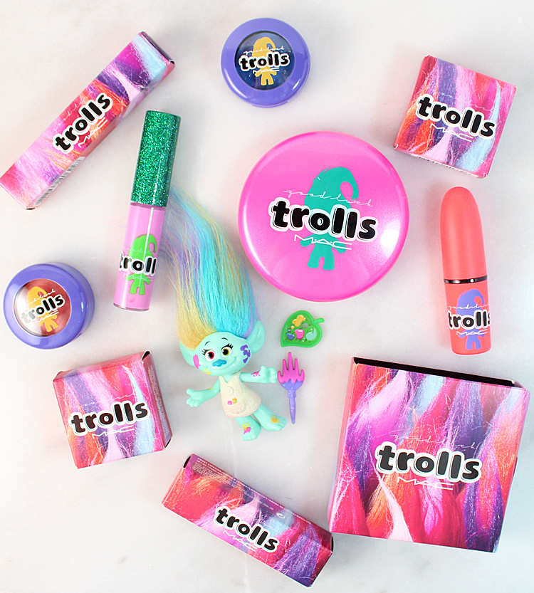 MAC Good Luck Trolls Collection.