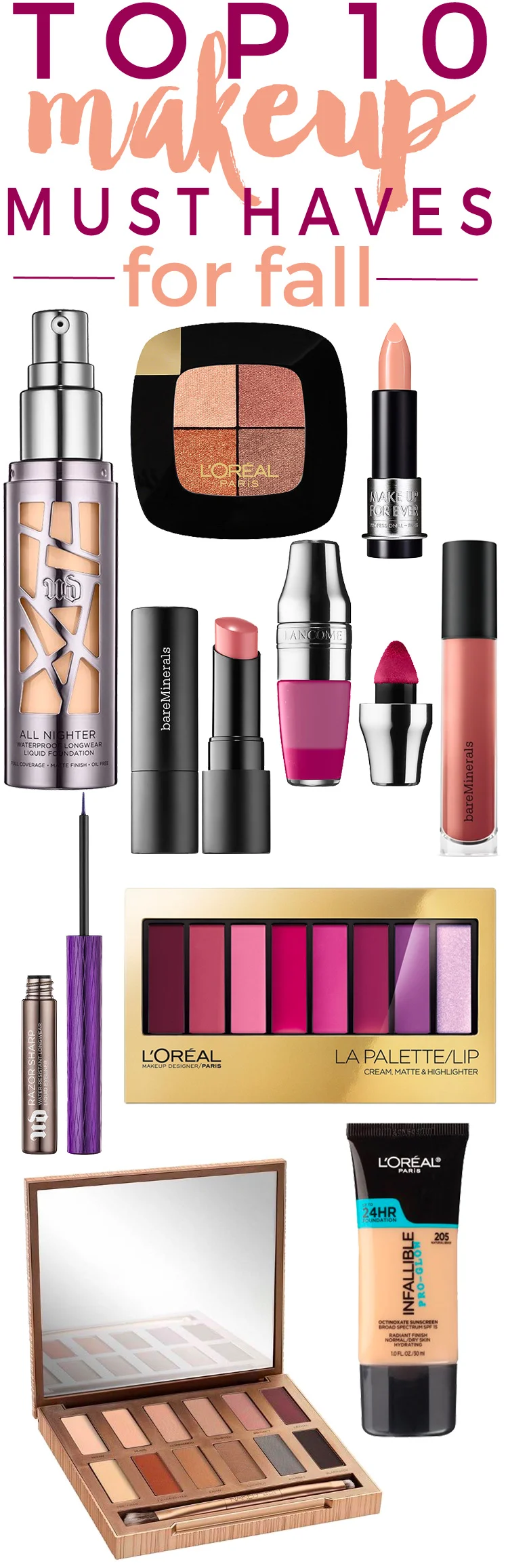 10 NEW Makeup Must-Haves for Fall.