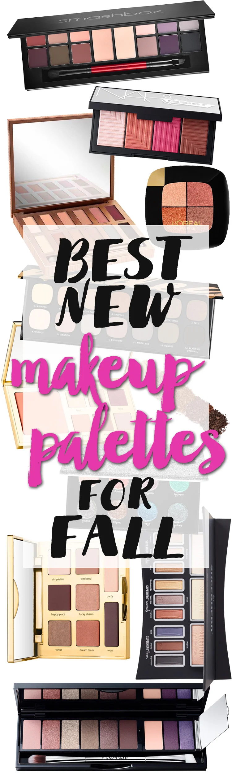 Top 10 New Makeup Palettes for Fall.