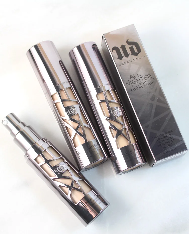 Urban Decay All Nighter Liquid Foundation.