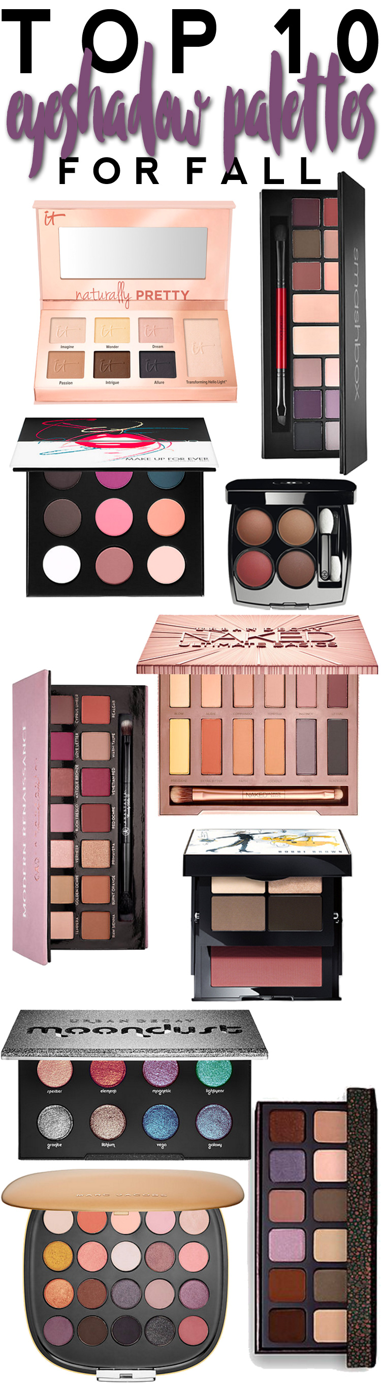10 Eyeshadow Palettes for Fall. — Beautiful Makeup Search