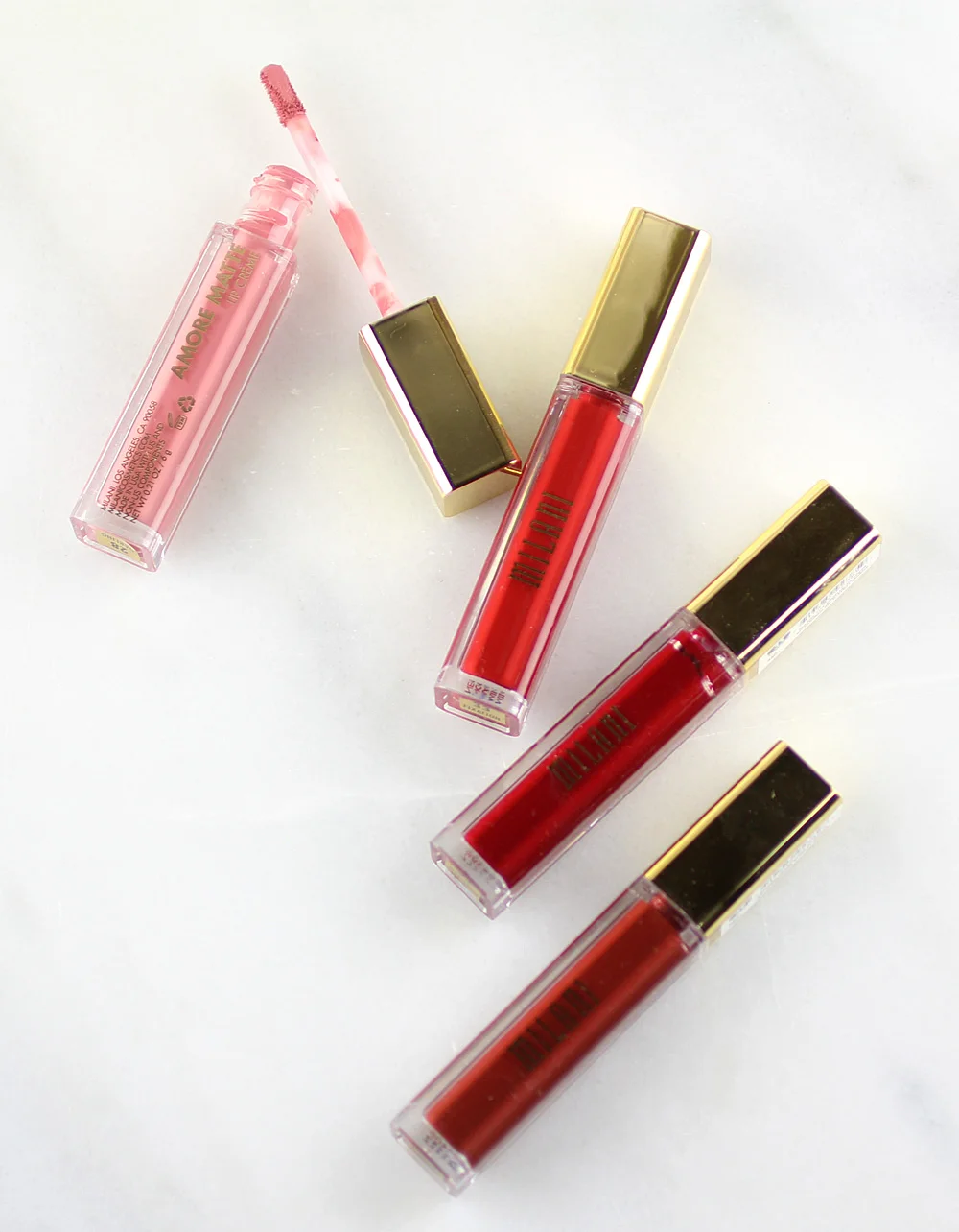 Milani Amore Matte Lip Crèmes to Fall For. 