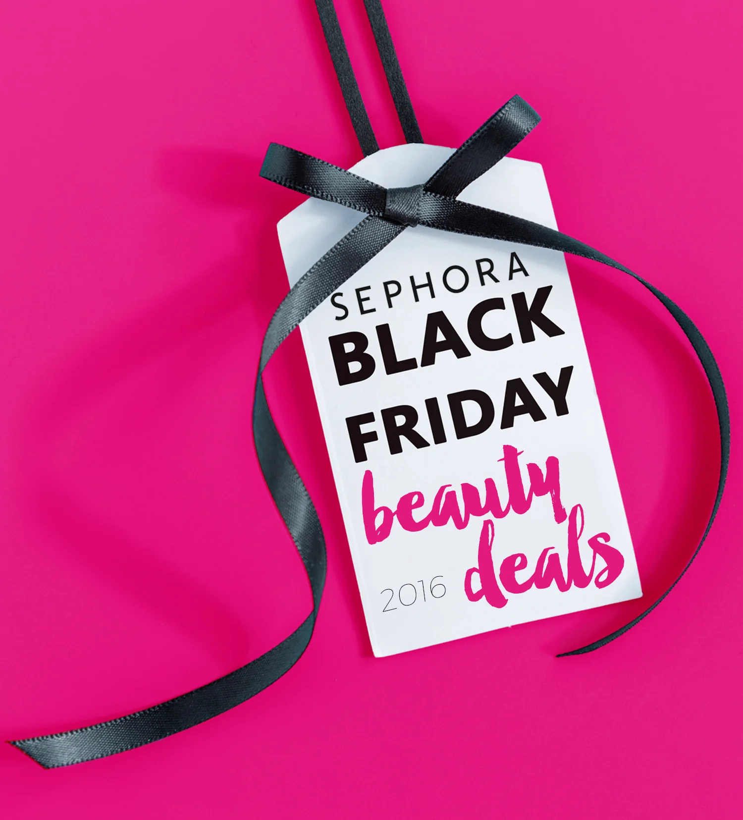 Holiday 2016: Sephora Black Friday Beauty Deals.