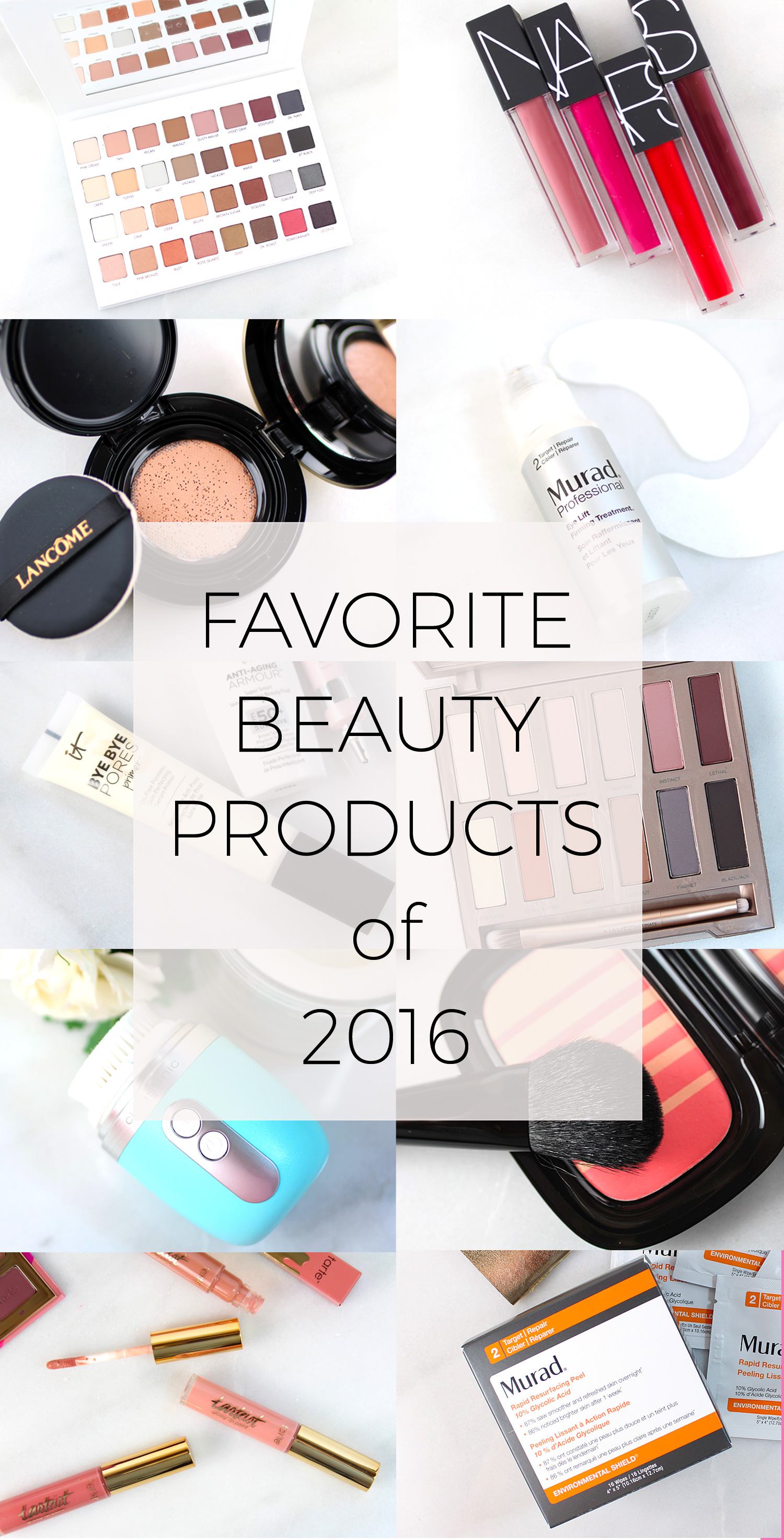 10 Favorite Beauty Products from 2016.