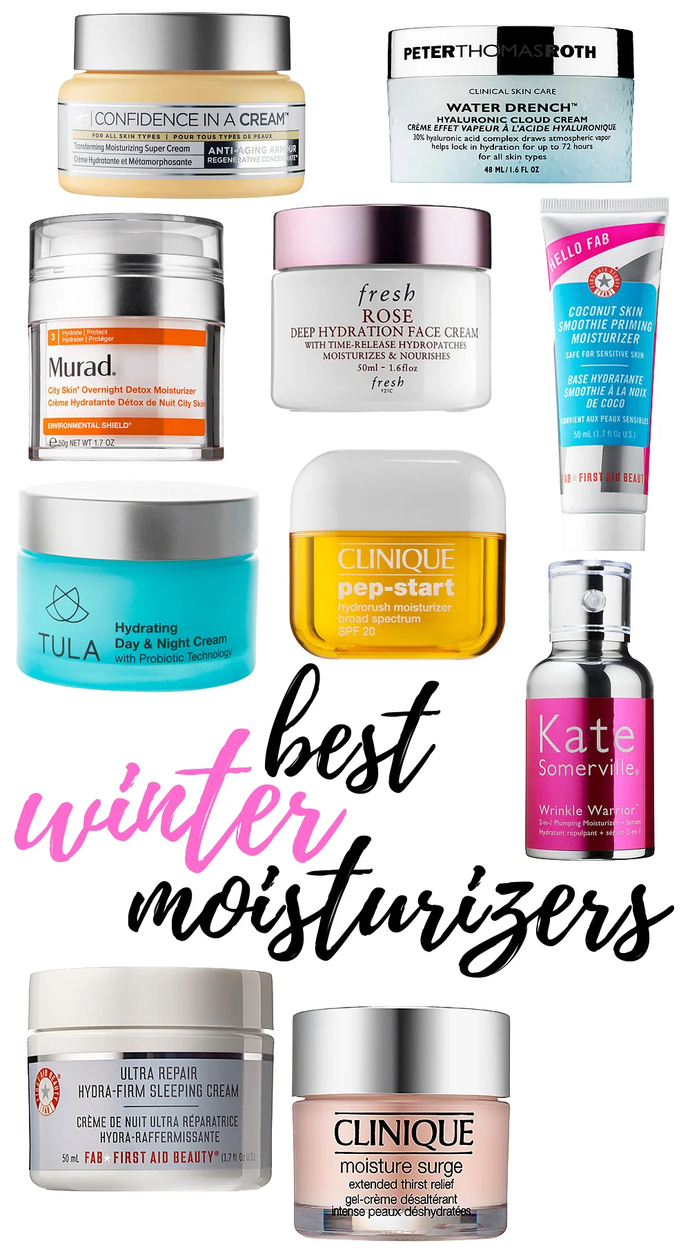 Top 10 Winter Moisturizers.