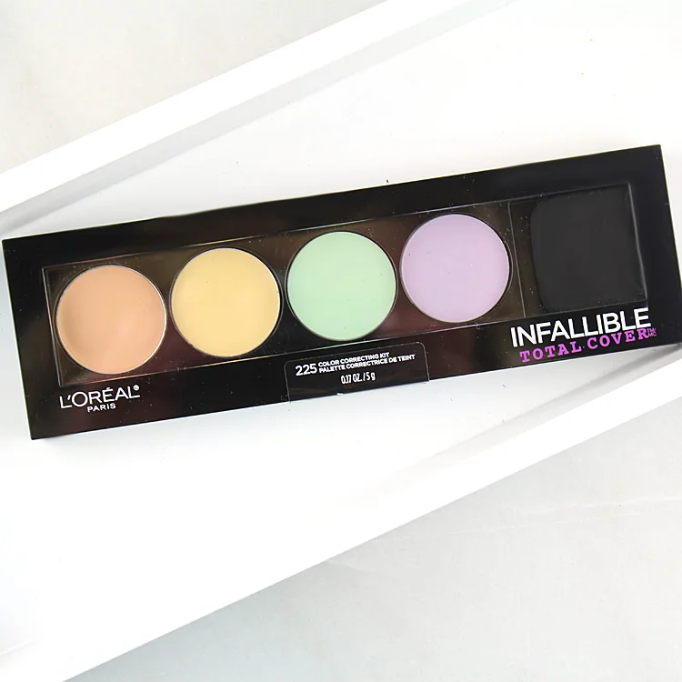 L’Oréal Paris Infallible Total Cover Color Correcting Kit.