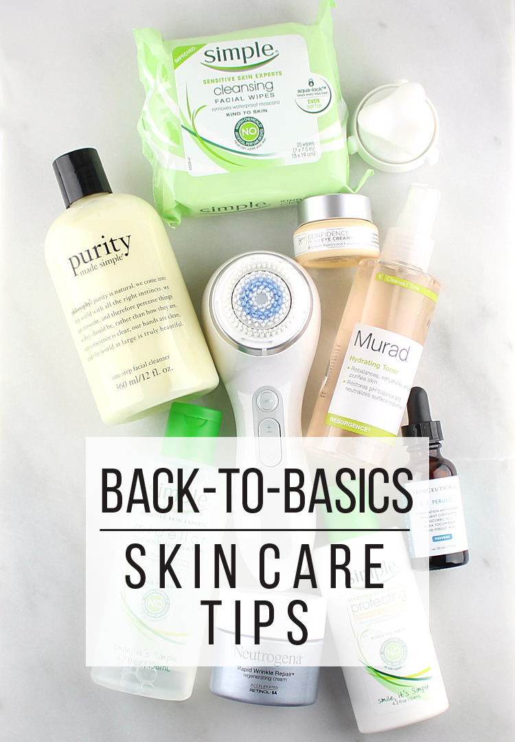 BacktoBasics Skin Care Tips. — Beautiful Makeup Search