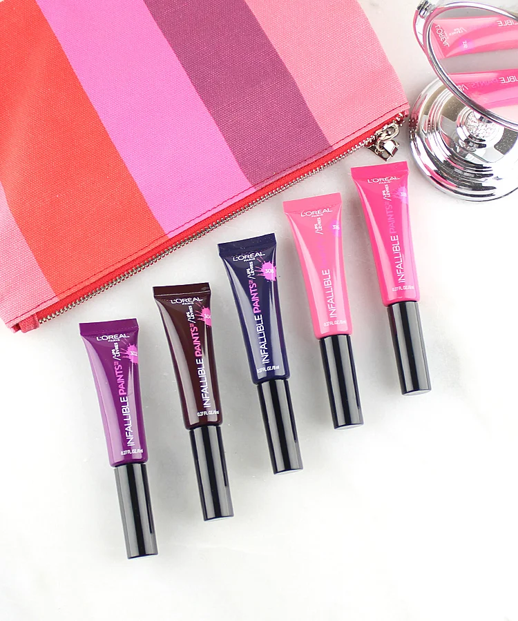 L’Oréal Paris Infallible Paints Lipcolor.